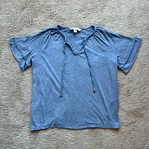 Michael Kors bell sleeve casual top